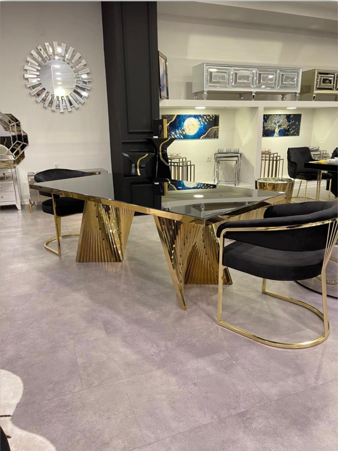 TİTANİUM GOLD MASA TAKIMI